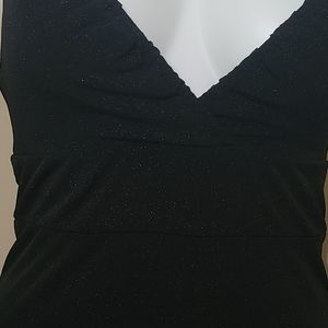 Slinky black dress
